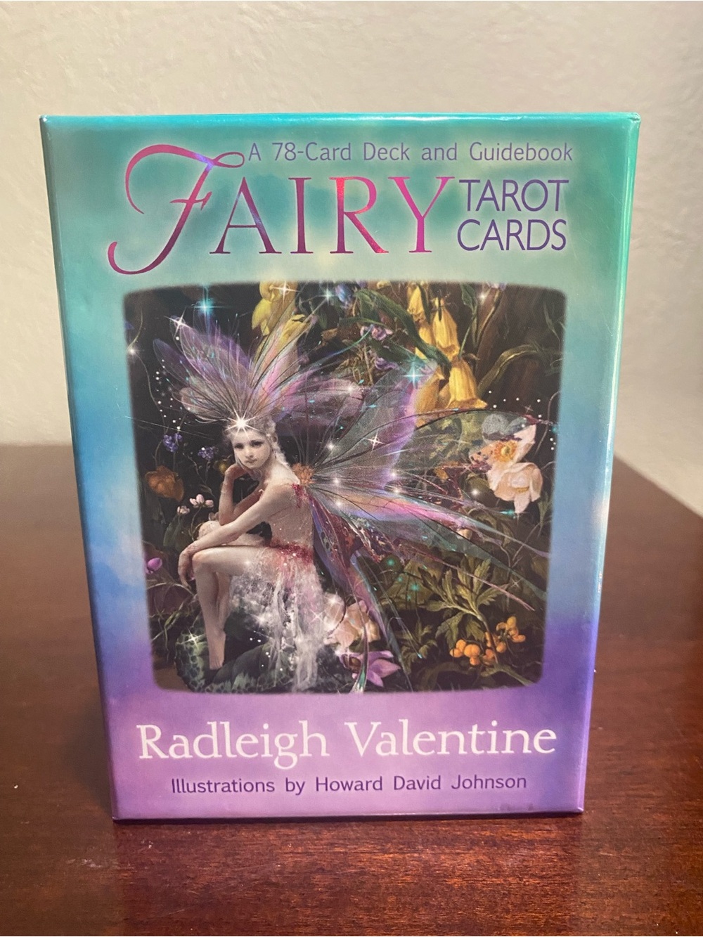 Fairy Tarot Cards, 78 card deck with guide book by Radleigh Valentine
